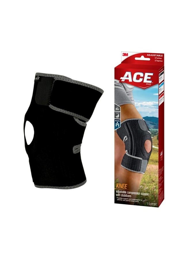 ACE Brand Knee Brace with Dual Side Stabilizers, America's Most Trusted Brand of Braces and Supports, Money Back Satisfaction Guarantee - Image 1