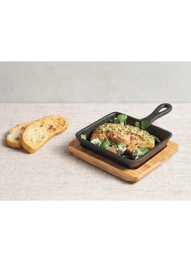 Kitchencraft Artfry18 Cast Iron Mini Frying Pan, 12.5X18X5Cm, Gift Boxed - pzsku/Z3C16AEF5E94C122340D6Z/45/_/1721930919/4834afb4-37bc-40cb-bb11-15ba37554dc9