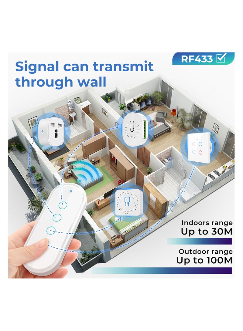 Smart home 16A power switch wifi and RF433  - Image 2