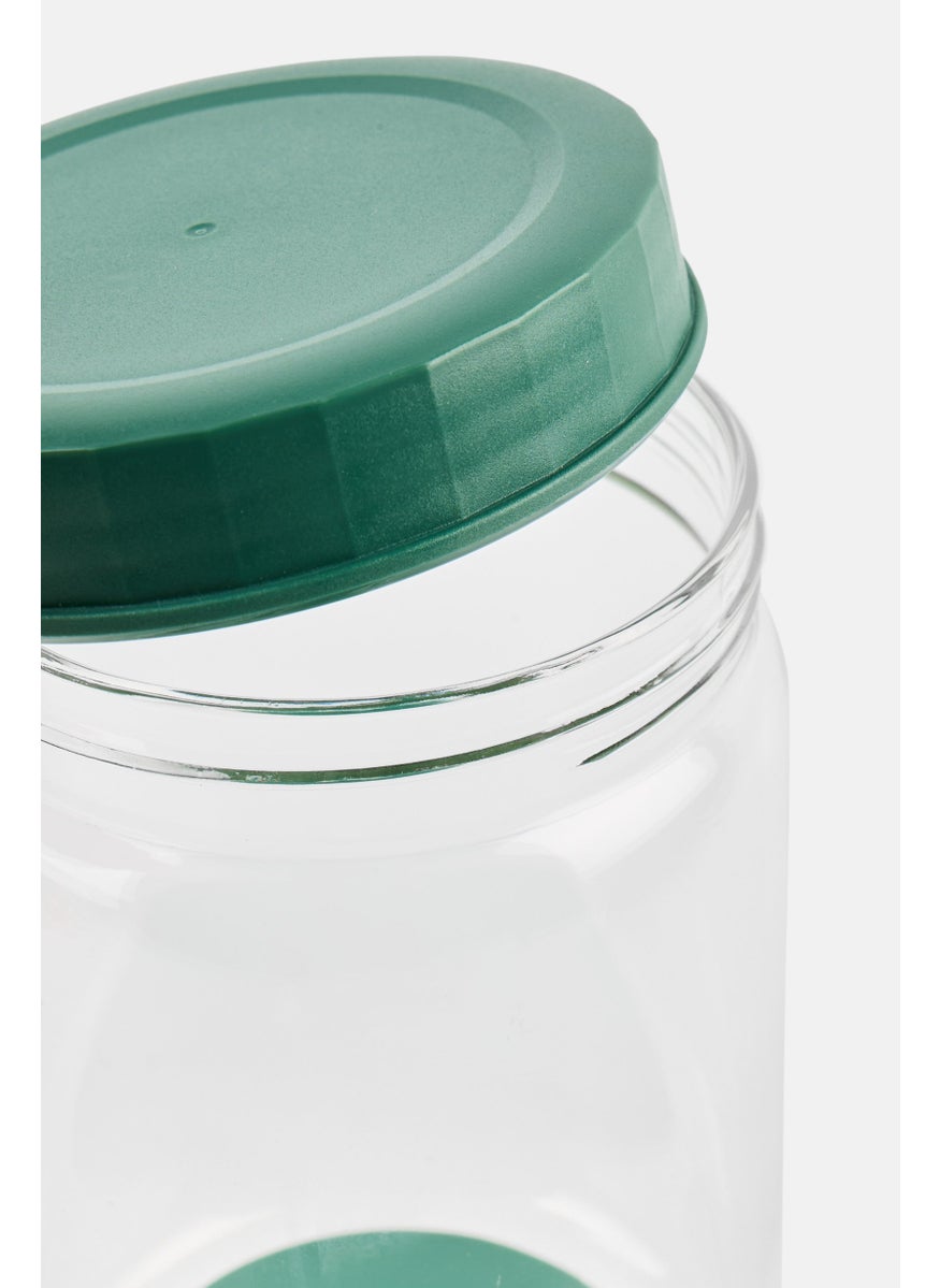 YOTO Glass Pickle Jar, Transparent  - Image 3