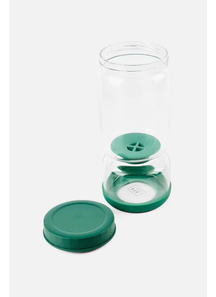 YOTO Glass Pickle Jar, Transparent  - Image 2