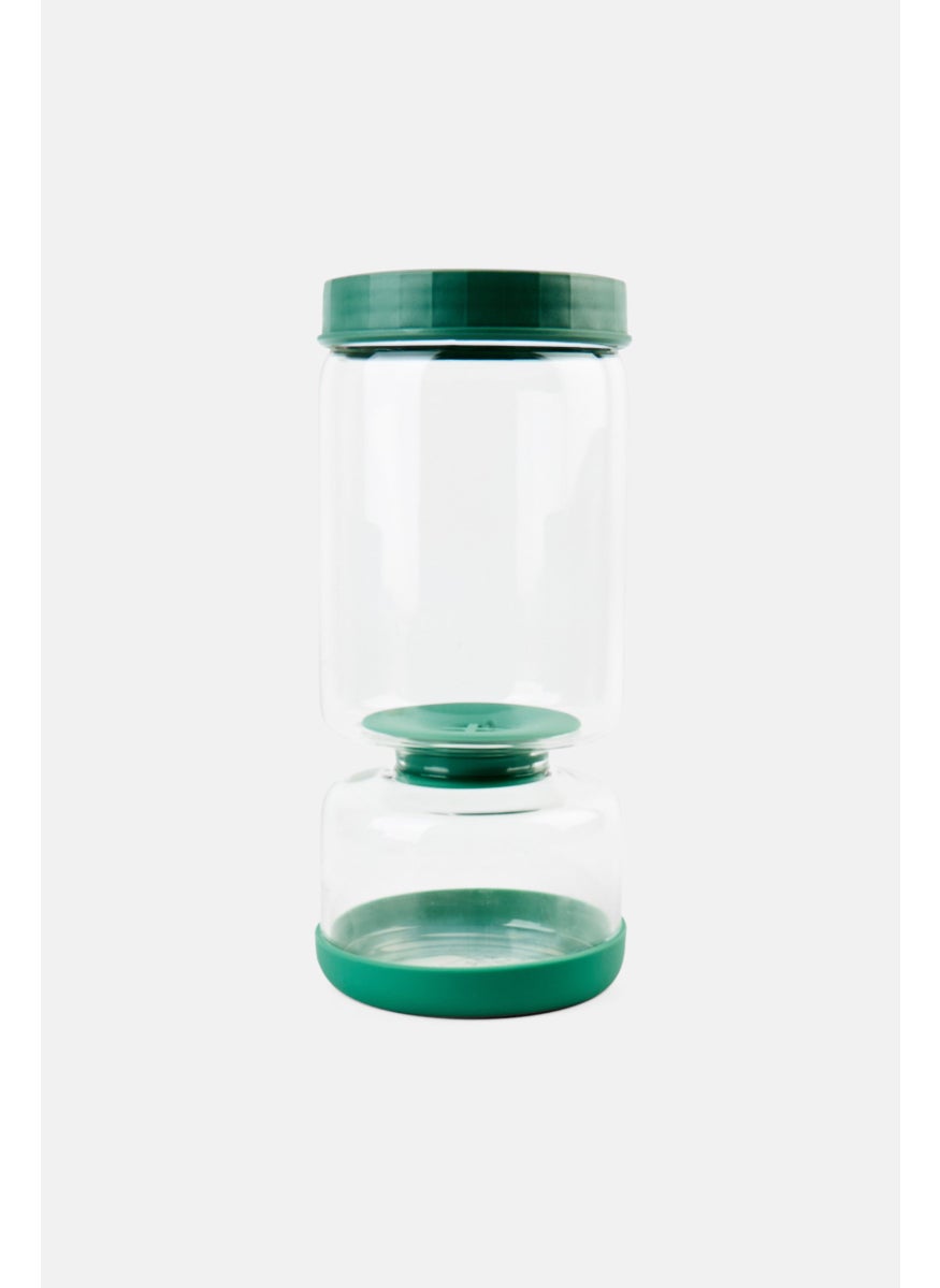 YOTO Glass Pickle Jar, Transparent  - Image 1