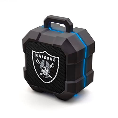SOAR NFL Shockbox LED Wireless Bluetooth Speaker, Las Vegas Raiders - Image 1