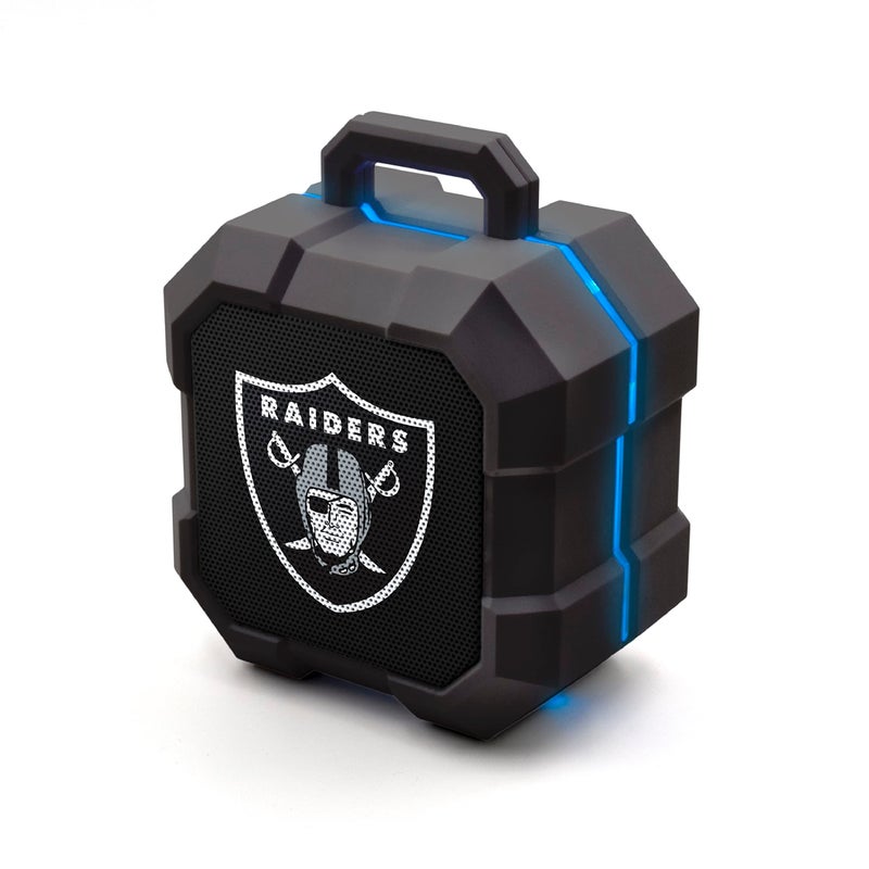SOAR NFL Shockbox LED Wireless Bluetooth Speaker, Las Vegas Raiders - Image 5