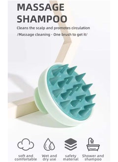 VIUAUAX Soft Silicone Hair Massage Brush - Silicone Shampoo Hair Brush - Hair Washing Comb, Silicone Scalp Massager Shampoo Brush, Silicone Teeth Hair Scalp Soft Massage Brush,Skin-friendly, Soft And Comfortable, Exfoliates Scalp Dead Skin, Wet Dry Hair Massager for All Hair Types of Women  Pink  - Image 2