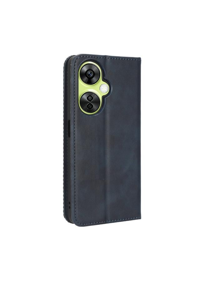 S-TOP Case For OnePlus Nord CE 3 Lite Magnetic Buckle Retro Texture Leather Phone Case - Image 3