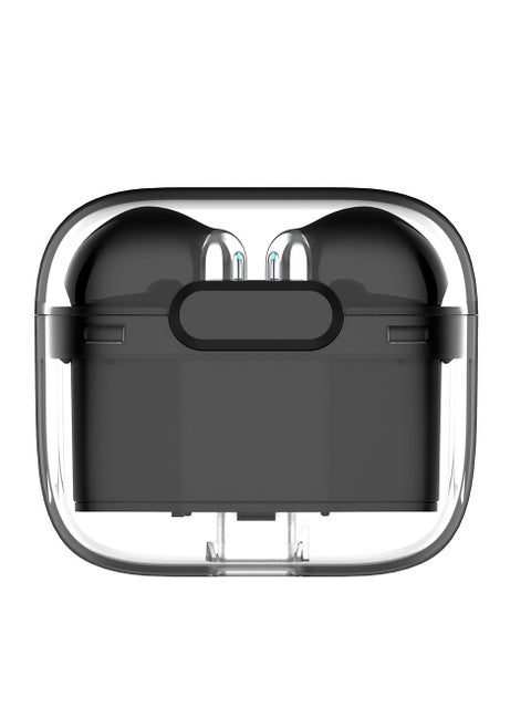 Fashionable Technology Sense Bluetooth Wireless Headset: Space Capsule TWS Double Label ENC HD Call Stereo Bluetooth 5.2 Wireless Bluetooth Headset
