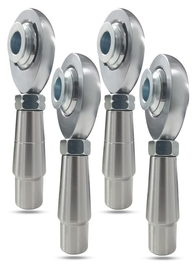 Beigaoxu 1/2” Heim Joint Rod End Kit, 500” Right and Left Hand Thread Chromoly Panhard Rod End Kit with Spacer, Jam Nut and Tube Adapters (2 Pair), Good for Steering, Suspension, Traction Bars - Image 1