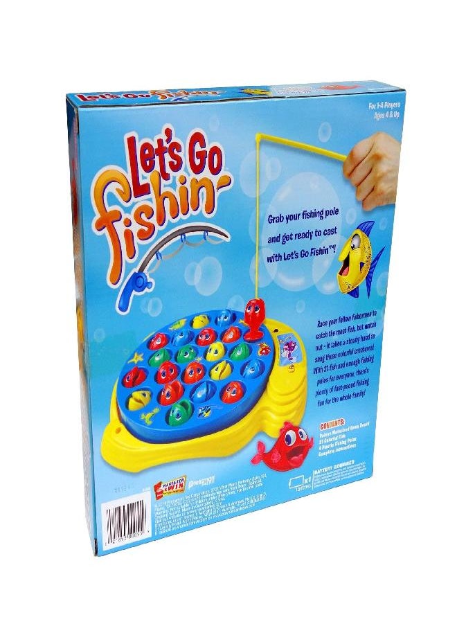 Pressman - Let's Go Fishin' Game by Pressman - The Original Fast-Action Fishing Game! - Image 1