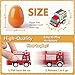 Atiger Easter Basket Stuffers for Kids 12 Pcs Eggs Fillers with Toys Inside Plastic Eggs Filled Pull Back Engineering Vehicles Party Favors for Boys Girls Hunt Gift Easter Basket Essentials - Image 4