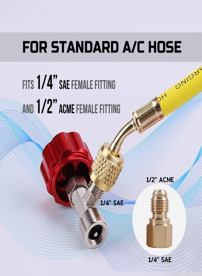 Lichamp R134a Can Tap, Automotive R 134a Self Sealing Can Tap and Puncture AC Freon Can 134a Adapter Fittings, TA02 - Image 4