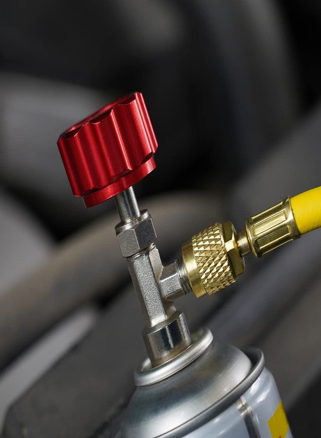 Lichamp R134a Can Tap, Automotive R 134a Self Sealing Can Tap and Puncture AC Freon Can 134a Adapter Fittings, TA02 - Image 5