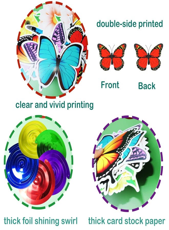 HADDIY Flower Butterfly Birthday Party Decorations,30 Set Spring Summer Hanging Swirl Ceiling Decor for Classroom Office Garden Seasonal Decorations - Image 5