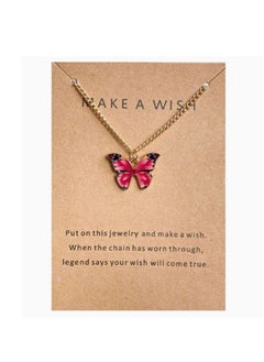 Fashion Butterfly Pendant Necklace