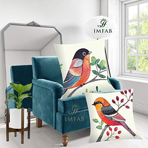 IM FAB 250 TC Digital Printed Canvas Cotton Cushion Covers 24X24 inches (Set of 2 pcs) - Image 1