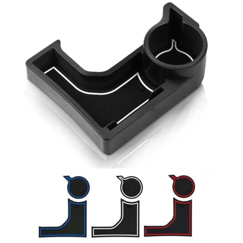 STHIRA® Center Console Organizer 2.76'' Cup Holder with Anti-Slip Pads for Suzuki Jimny 2019 2020 2021 2022 2023 2024 2025 JB64W JB74W AT Models Durable Gap Filler Non-Slip Car Cup Holder Mat - Image 1