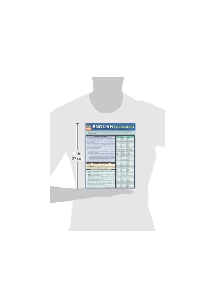 English Vocabulary: QuickStudy Laminated Reference Guide - Image 3