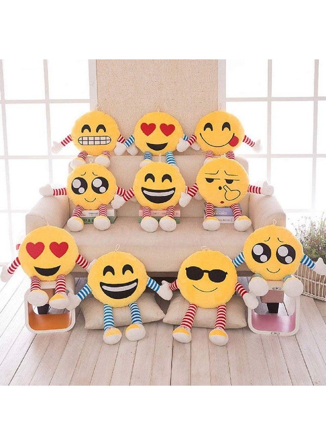 CLICK4DEAL Emoji Pillow Cushion Soft Toys Stuffed Plush (Emoji Pillow, Kissing Emoji) - Image 2