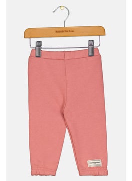 Toddlers Boy Plain Pull On Jogger Pants, Dusty Pink