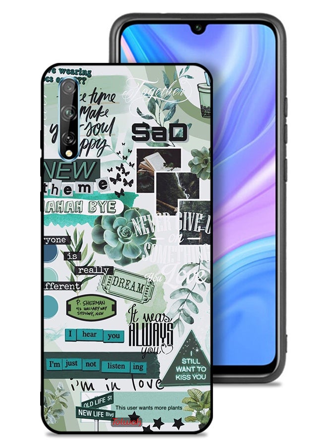 Tolwak Huawei P Smart S Protective Case Cover New Themes - Image 1