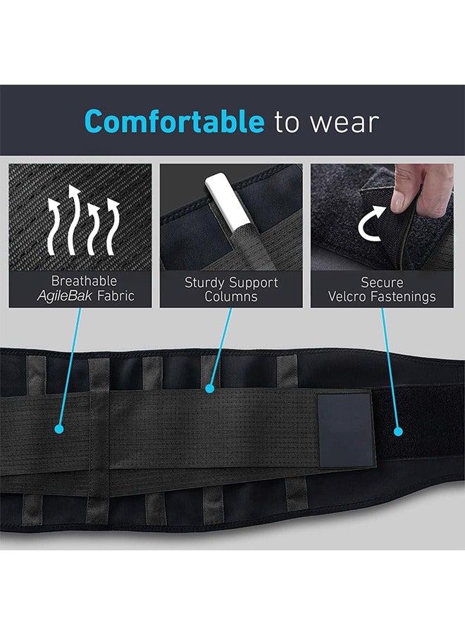 Generic Back Brace for Lower Back Pain Women,Sciatica Pain Relief Brace,Back Support Belt for Men Women  - Image 3
