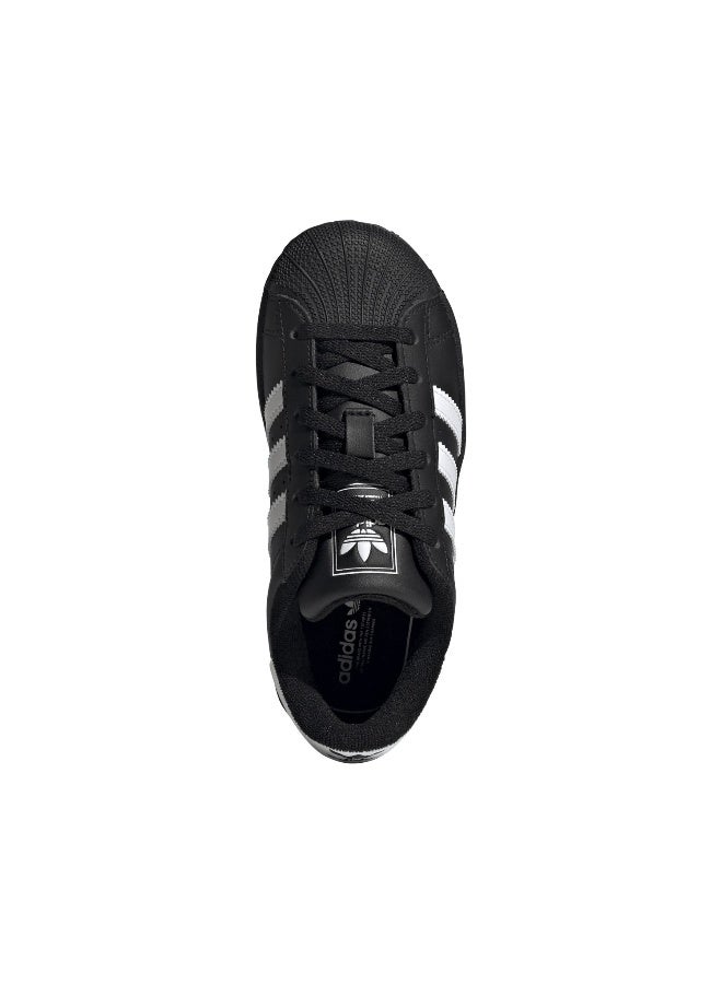 adidas سنيكرز سوبرستار II سي أسود للأطفال أولاد وبنات مقاس 2.5  - Image 5