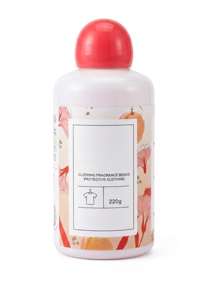 حبيبات غسيل معطرة للملابس 220 غرام – خرز معطر لإزالة الروائح الكريهة وتنعيم الملابس – برائحة الورد، رائحة تدوم طويلًا لجميع أنواع الغسيل، للملابس اليومية، المناشف، أغطية الأسرة والملابس الرياضية - Image 1