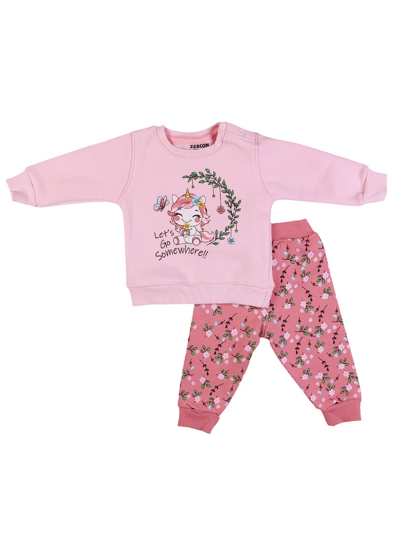 زيركون بيجامة مواليد  شتوي - Image 1