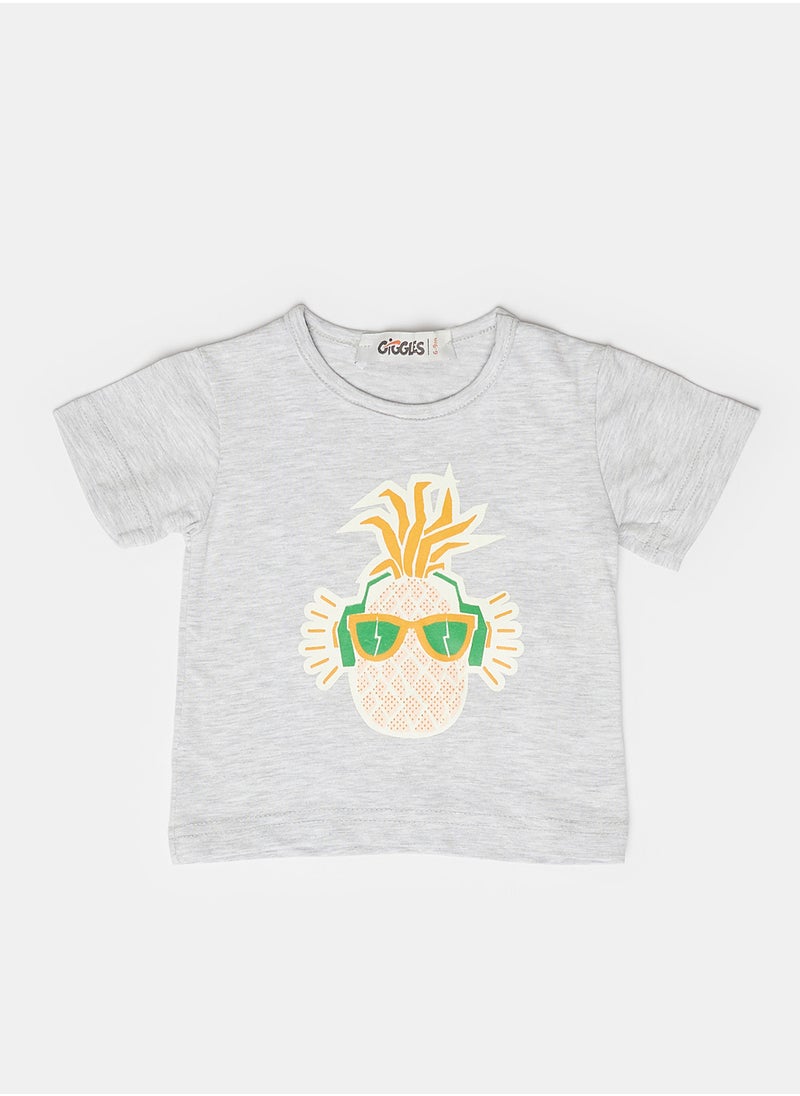 giggles - T-SHIRT G Chine Baby Boys - Image 1