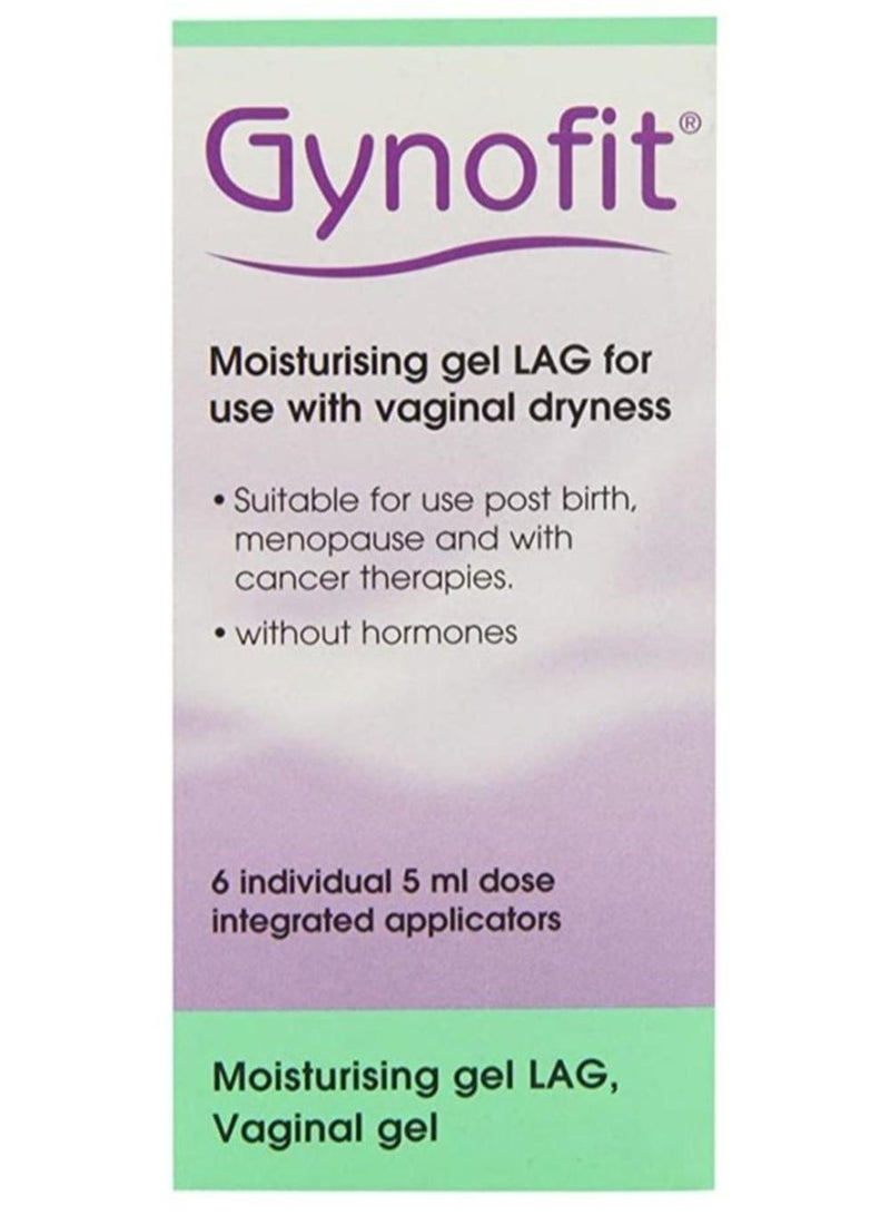 Gynofit Moisturizing Gel 6 Applicators