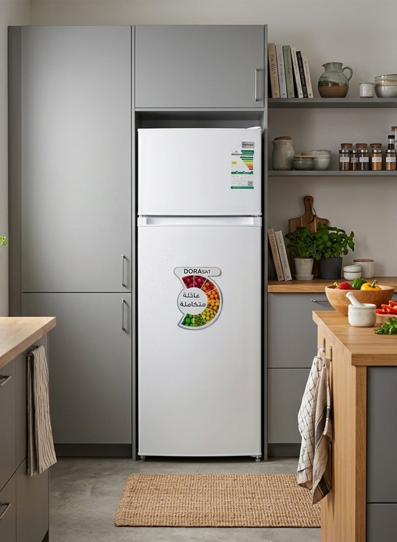 Dora Sat 14.7 cu. ft. Refrigerator - White - DSA420DF - Image 2