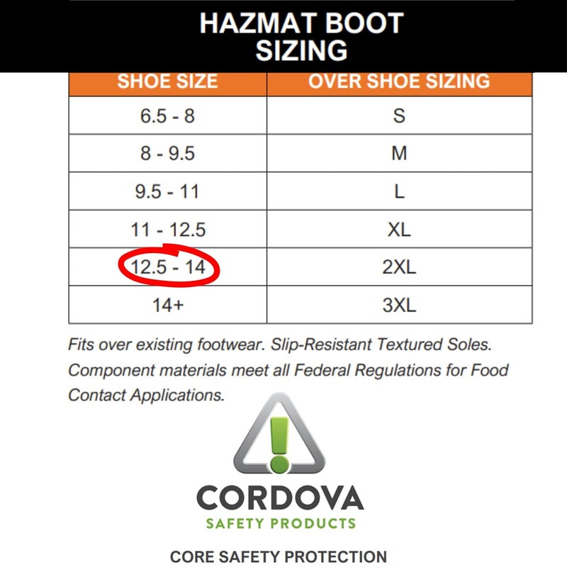 Cordova Cordova Unisex Adult Protectivesafetybootandshoecovers Xxlarge 2XLarge US - Image 4