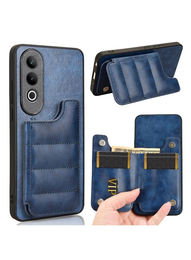 S-TOP Case For OnePlus Nord CE4 5G Cow Pattern Sewing Card Bag Phone Case - Image 1