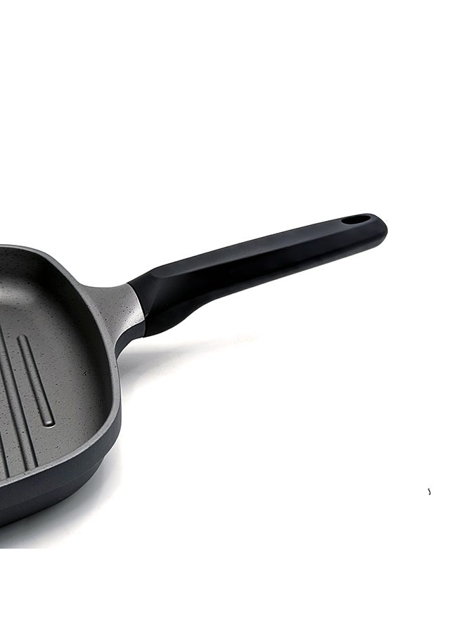 Prestige Essential Cast Aluminum Black 28Cm Grill Pan Induction-Based Black - Image 2
