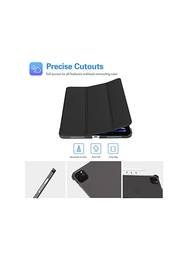 Procases ProCase iPad Pro 11 Inch Case 2022/2021/2020/2018, Slim Stand Hard Back Shell Smart Cover for iPad Pro 11 Inch 4th Generation 2022/3rd Gen 2021/2nd Gen 2020/1st Gen 2018 -Black - Image 4