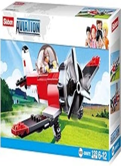 Sluban Sluban Aviation Stunt Plane - 128 Pcs - M38-B0667E 