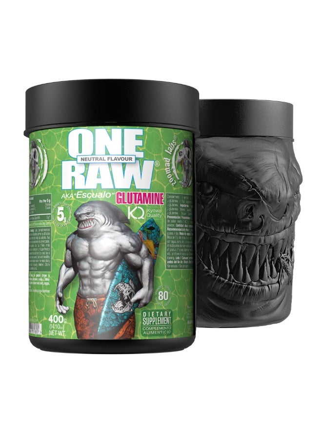 Zoomad Labs One Raw Glutamine 400g - Image 1