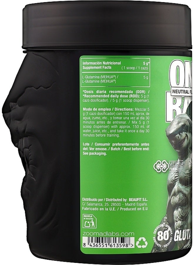 Zoomad Labs One Raw Glutamine 400g - Image 3