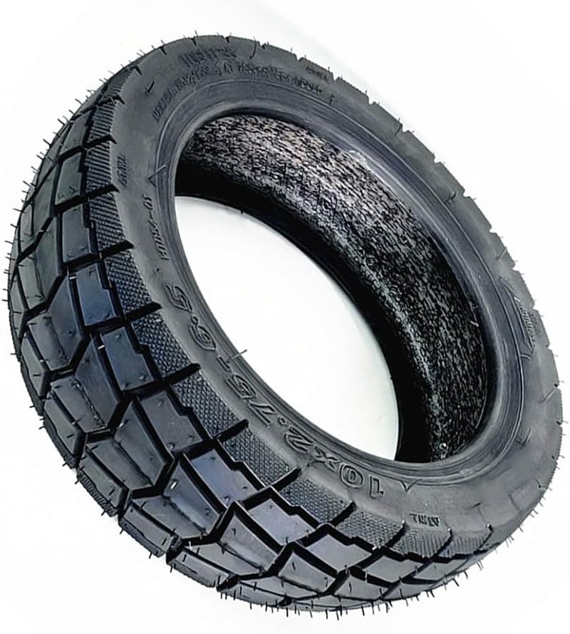 10 Inch 2.75 6.5 Tubeless Off Road Electric Scooter Tire Black Replacement Tyre - Image 1