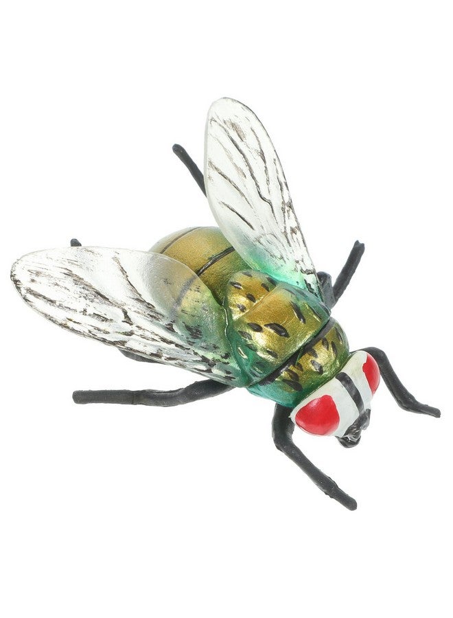 Vosarea Figures Plastic Fly Figurine Realistic Large Fly Fake Novelty Model Plastic Cognitive Plaything Tricky Toy Mini - Image 1