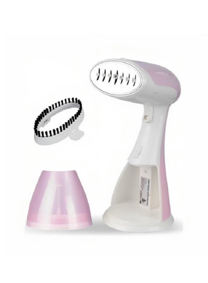 Denx device Handheld Steam Suitable For All Types Of Clothes With A Power Of 1500 Watts pink - Image 4