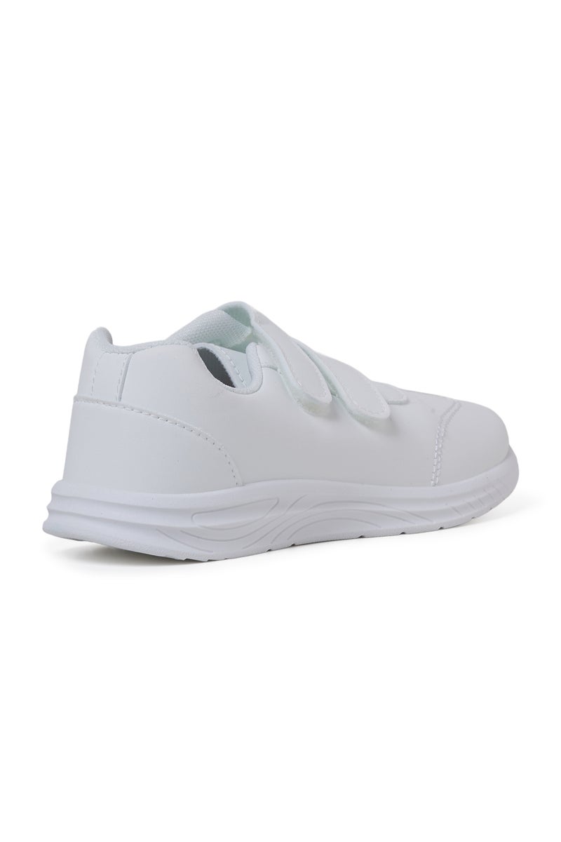 Geoomnii School Shoes Pre-Teen Boys White - Image 3