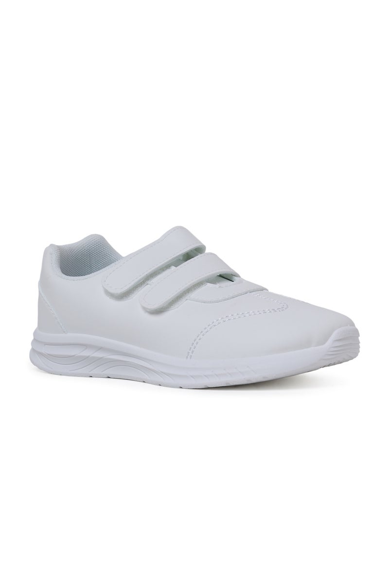 Geoomnii School Shoes Pre-Teen Boys White - Image 1