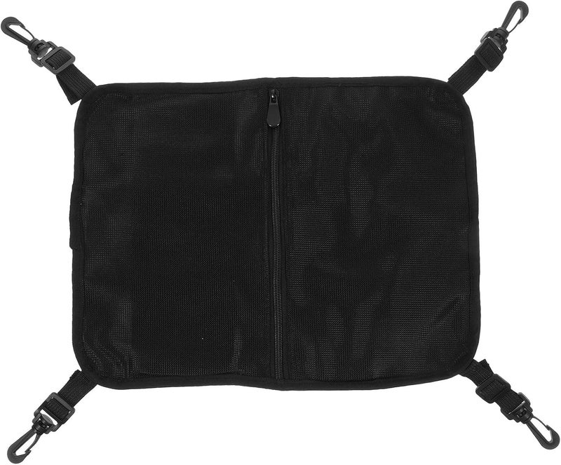 LALAFINA Surfboard Paddleboard Deck Mesh Bag Black Water Sports Kayak Storage Pouch for Stand-up Paddleboarding - Image 1