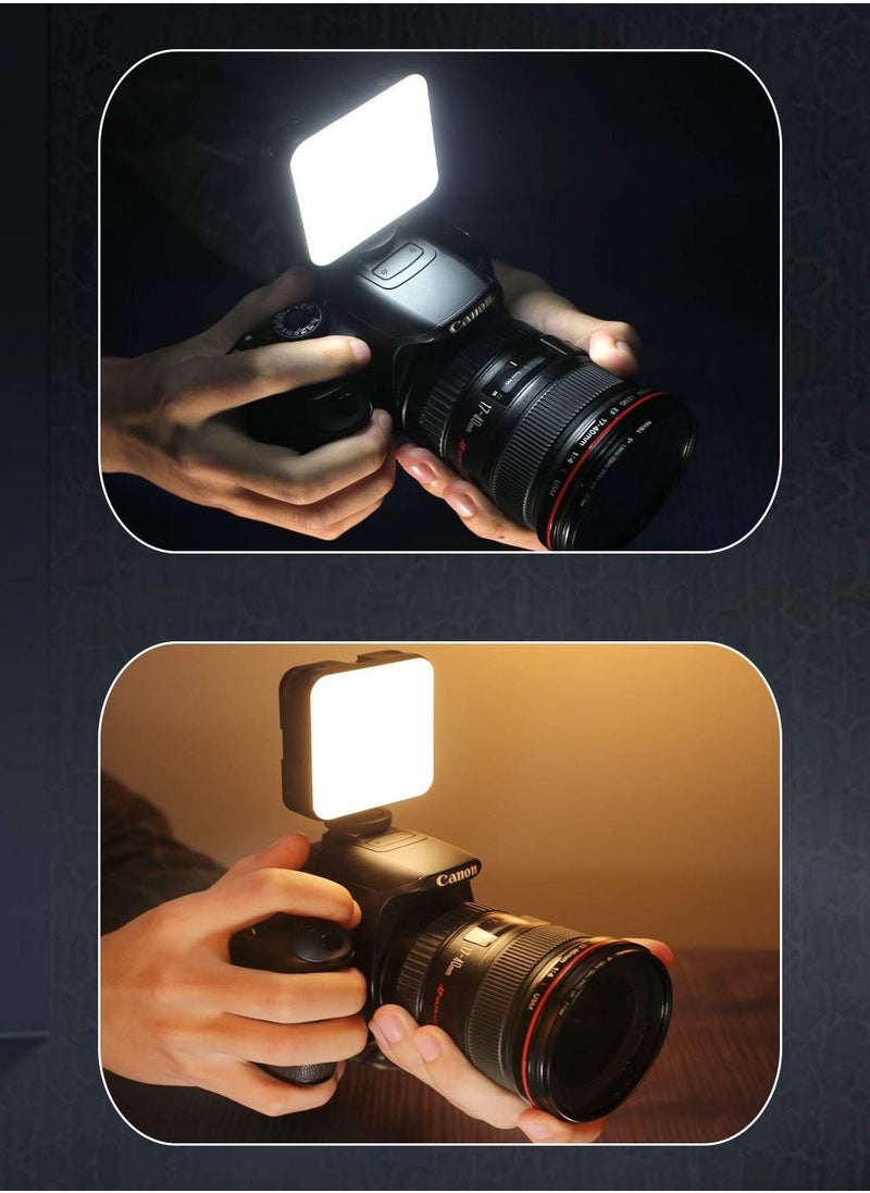 Y&D - Videoconferencing Lighting Kit Filming Fill Light Adjustable Color Temperature Camera Mini Suction Cup Suitable for Live Streaming, Makeup, Video Calls, Etc. - Image 1