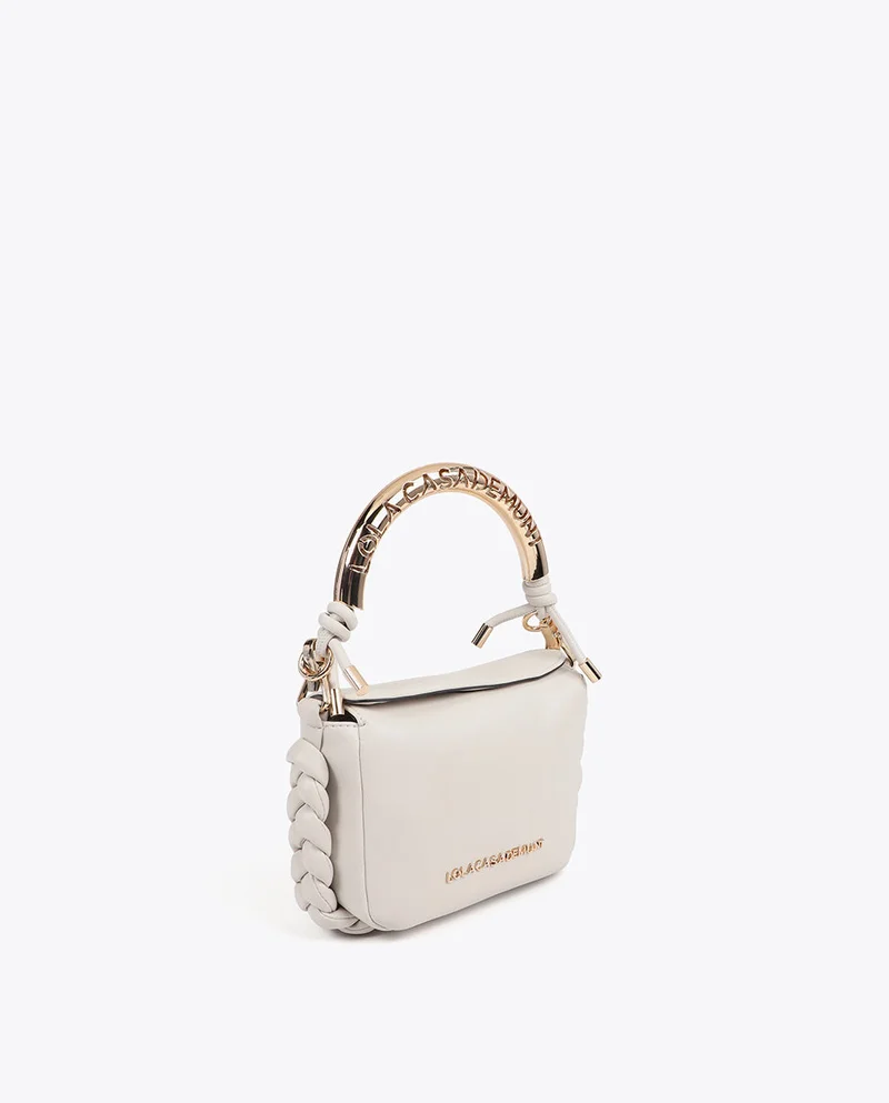 Lola Casademunt Custom Mini Crossbody Bag with Metal Handle