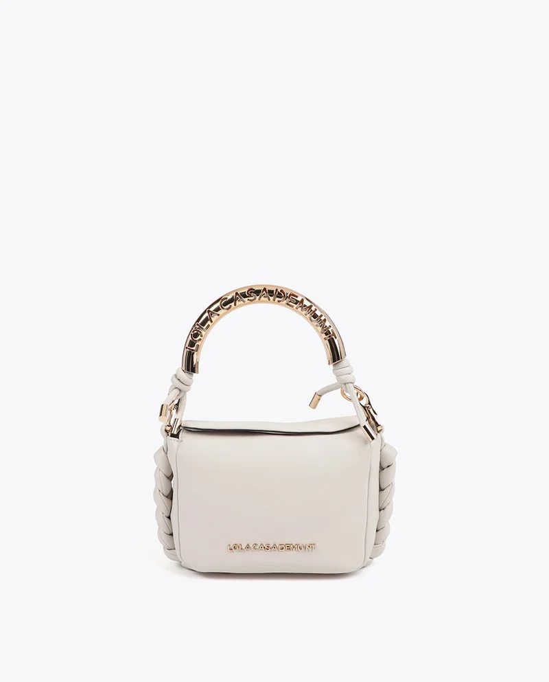 Lola Casademunt Custom Mini Crossbody Bag with Metal Handle