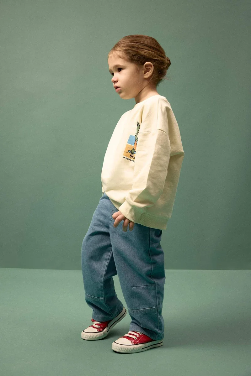 ديفاكتو Baby Boy Regular Fit Straight Leg Jeans