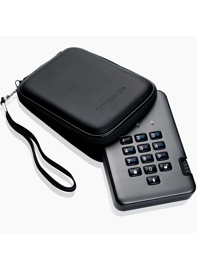 iStorage قرص Ashur PRO2 SSD سعة 128 جيجابايت - محرك أقراص ثابت آمن - معتمد من FIPS المستوى 3 - محمي بكلمة مرور - مقاوم للغبار/الماء - تشفير الأجهزة - Image 4
