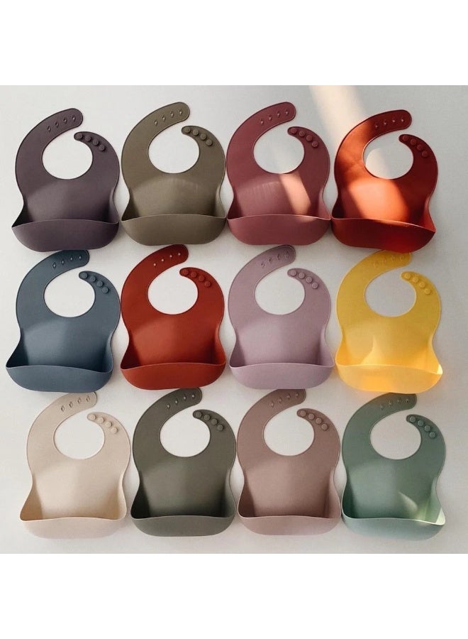 Mushie Silicone Bib Mineral Yellow - Image 3